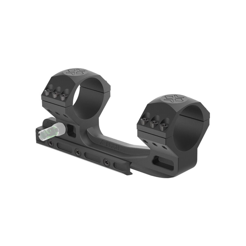 One-piece mount for CANT 34mm scope, 20MOA tilt to the barrel - Black