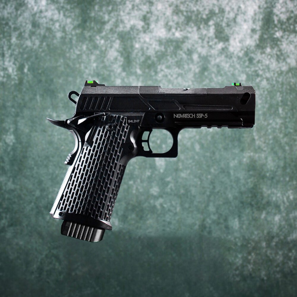 Novritsch SSP5 4.3" GBB Pistol - Black