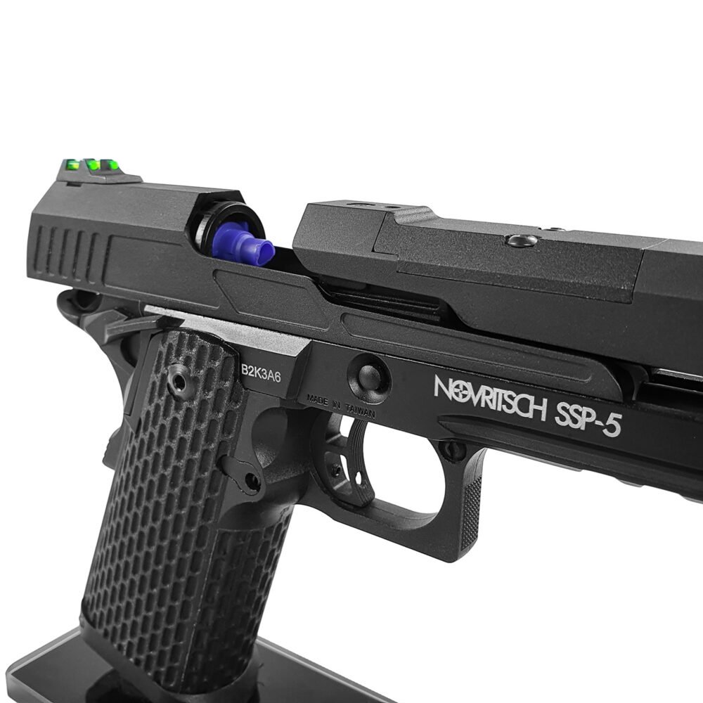 Novritsch SSP5 4.3" GBB Pistol - Black