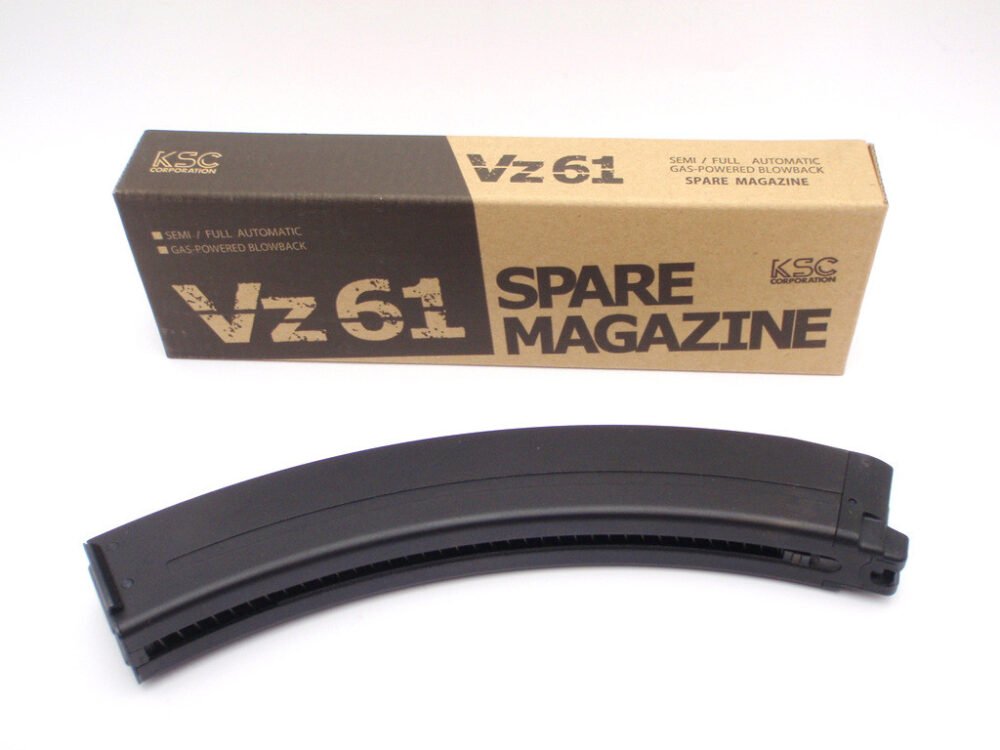 KSC 40 Rds Gas Magazine for VZ-61 Gas Blowback SMG