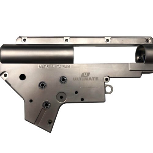 ASG ULTIMATE Reinforced V2 Gearbox Shell, 8mm Ball Bearings - Silver