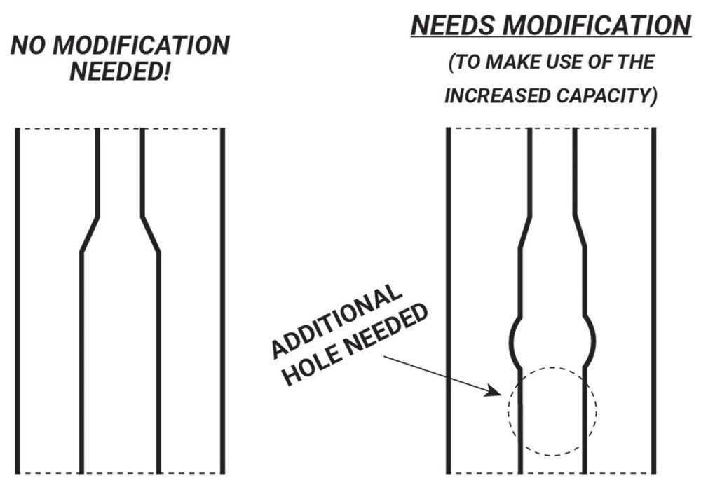 57093 SSX23/MK23 Upgrade magazine follower - 6 pieces