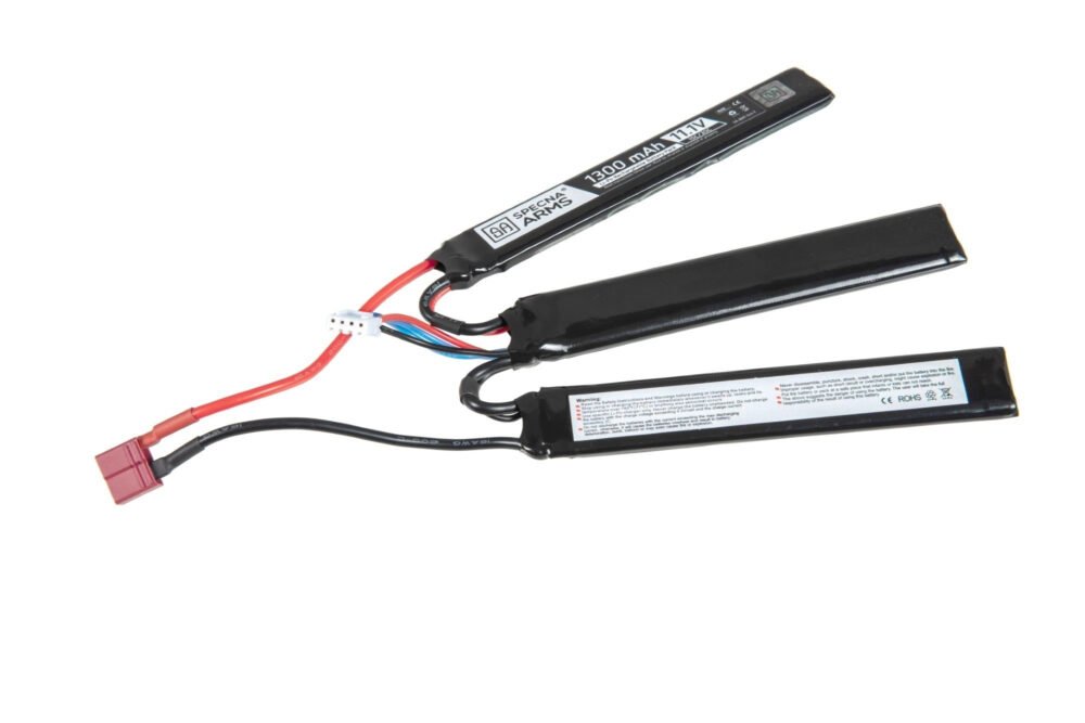 Li-Pol battery SA 11,1V 1300mAh, 15/30C (T-Dean) - Crane (3-pieces)