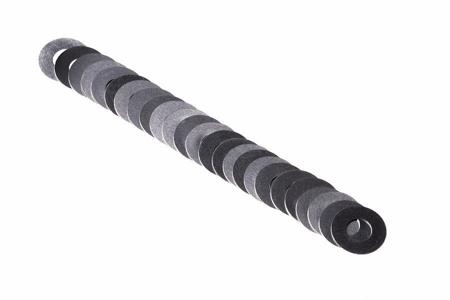 INOX  Shim set 0,05mm - Ø4mm - 25pcs