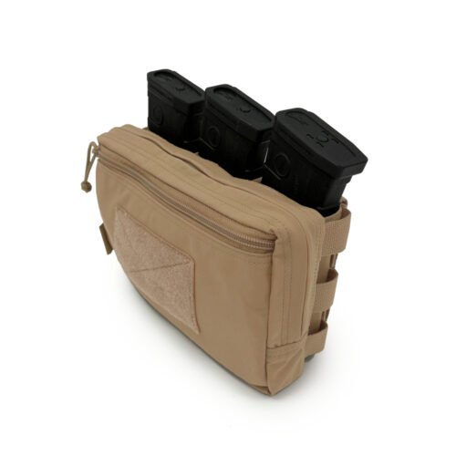 WAS Triple Snap MAG Molle Utility Pouch (AR15 / AK) - Coyote