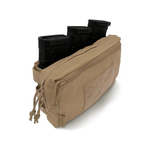WAS Triple Snap MAG Molle Utility Pouch (AR15 / AK) - Coyote