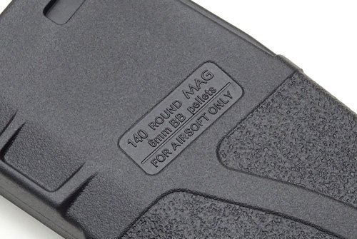 BBAM M4 Plastic Magazine 140 Rds - Black