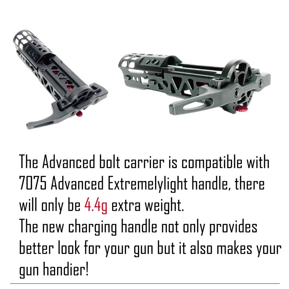 CTM ADVANCED V2 CNC Bolt for AAP-01 GBB - Gold