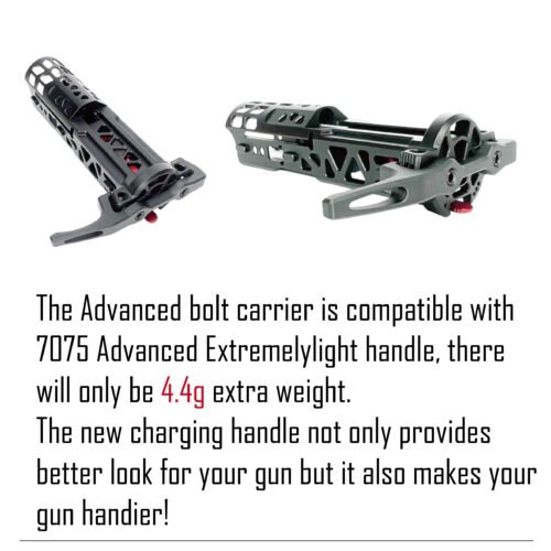 CTM ADVANCED V2 CNC Bolt for AAP-01 GBB - Blue