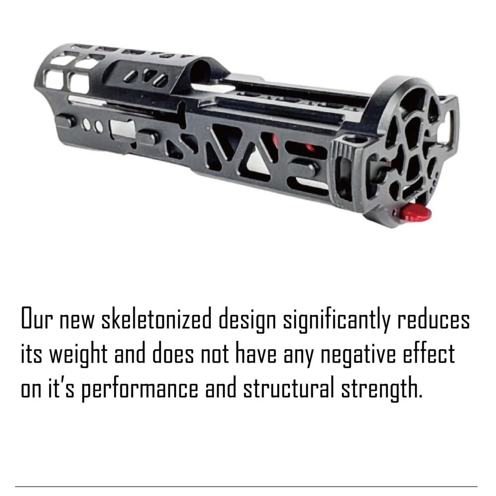 57733 CTM ADVANCED V2 CNC Bolt for AAP-01 GBB - Black