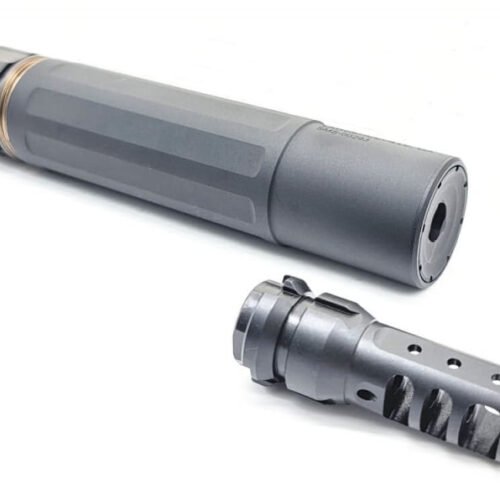 57767 Angry Gun DASM-S QD Silencer - Black