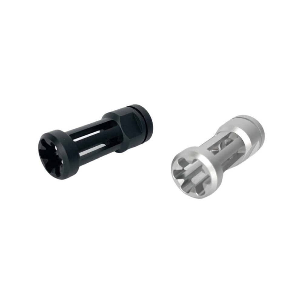 CTM R-style Flash Hider 14-mm CCW - Black