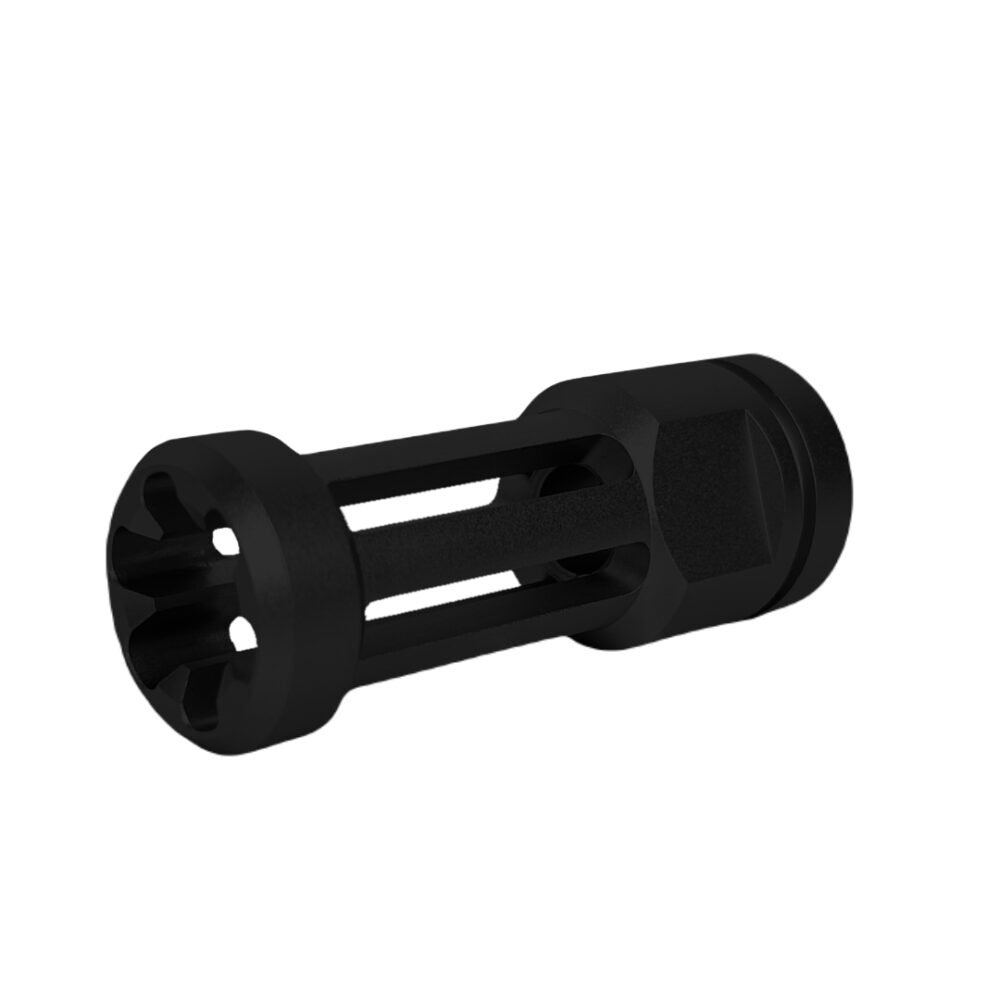 CTM R-style Flash Hider 14-mm CCW - Black