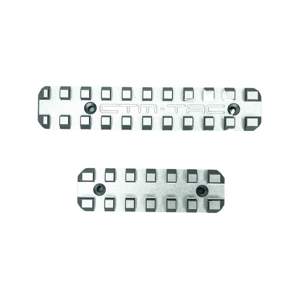 CNC Upper and Lower Picatinny Rail Set for AAP-01 - Red