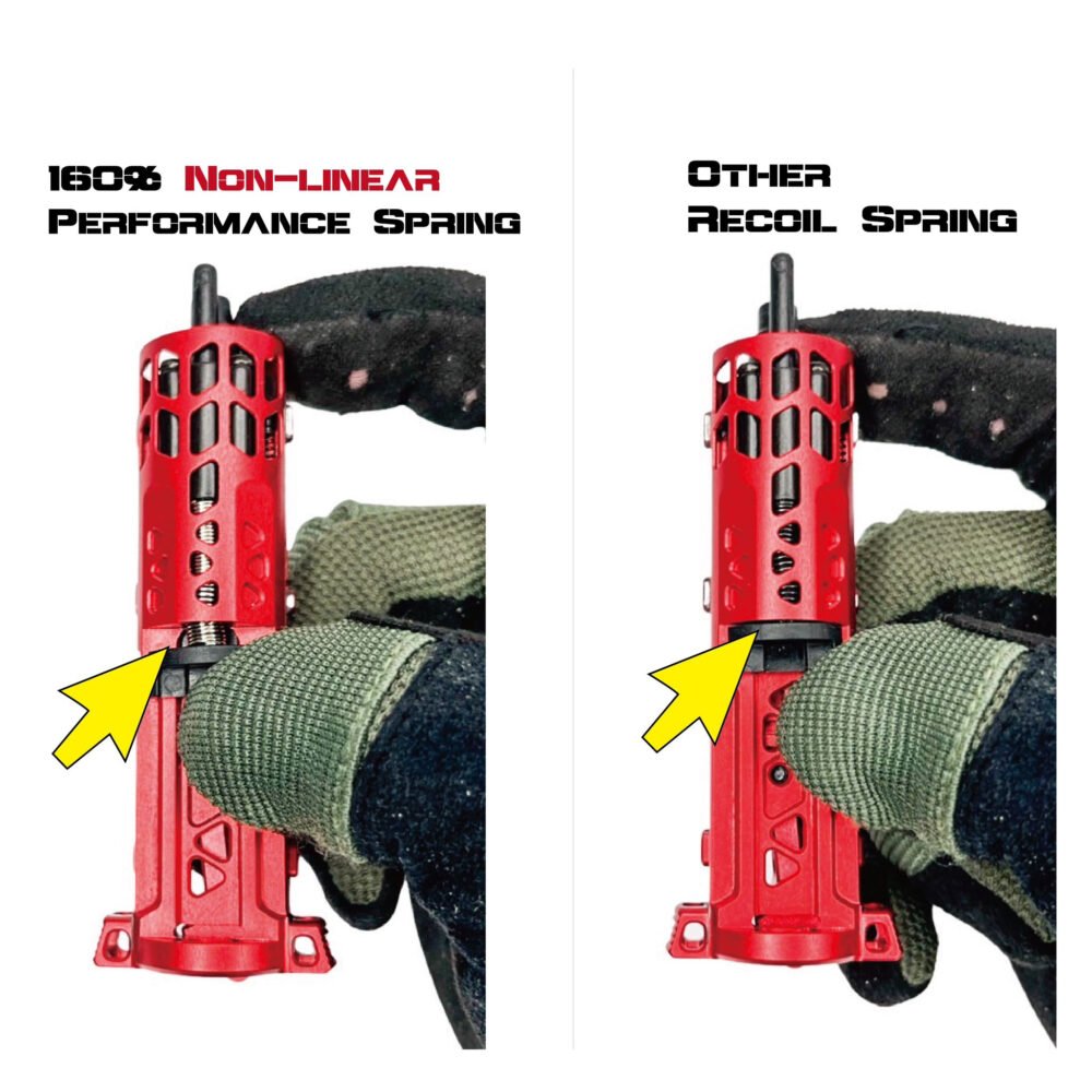 AAP-01/C 160procent Non-linear performance Guide rod spring (German piano wire)