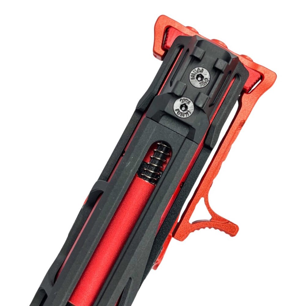 CNC aluminum FUKU-2 Reaper Charging Handle for AAP-01 - Red