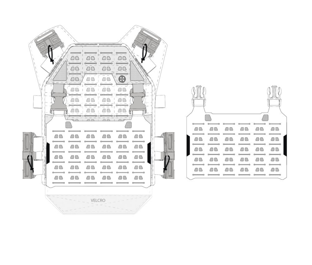 Novritsch ASPC MOLLE Flap - Kreuzotter