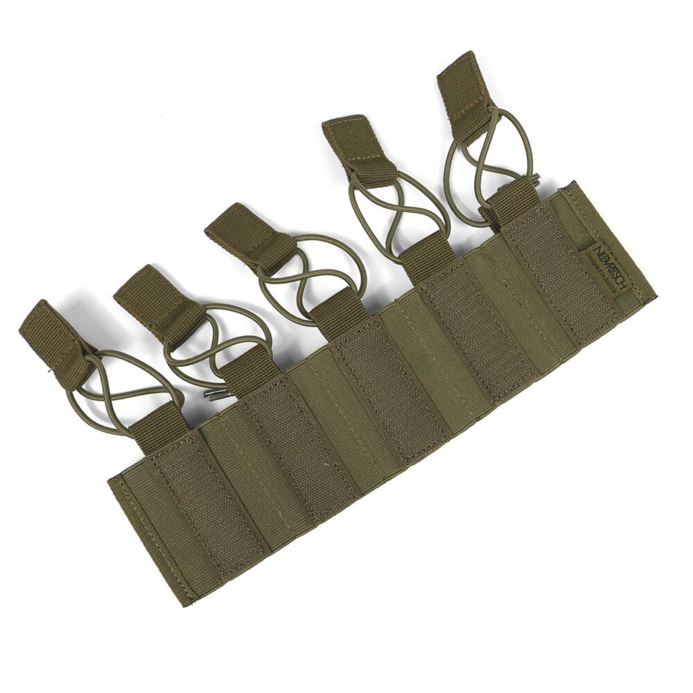Novritsch INSERT Pouch SMG for 5 Magazines - Green