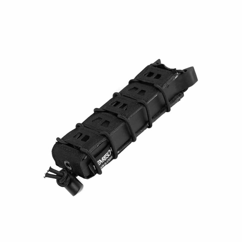Novritsch Open MOLLE Pouch for Long Pistol Magazine / SMG - Black