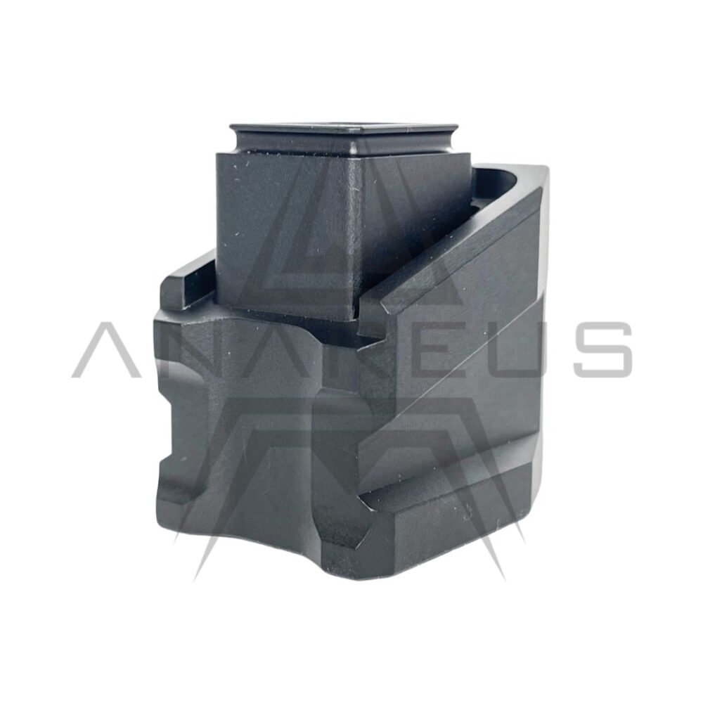CTM Enlarged Aluminum Magazine Base Plate AAP-01 and G-Series - Black