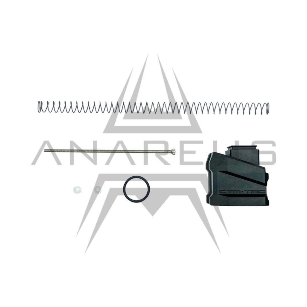 CTM Enlarged Aluminum Magazine Base Plate AAP-01 and G-Series - Black