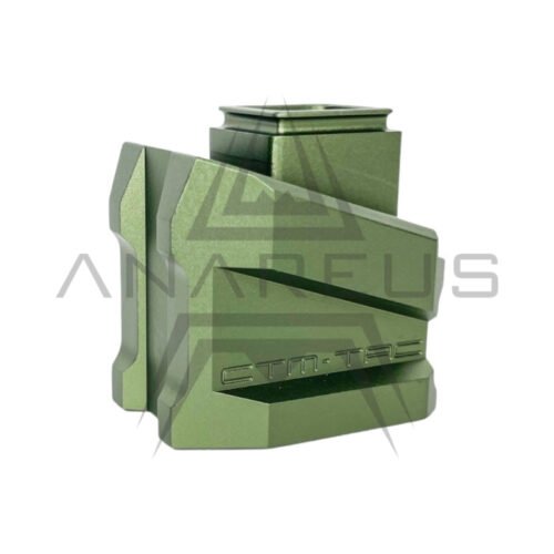 CTM Enlarged Aluminum Magazine Base Plate AAP-01 and G-Series - Green