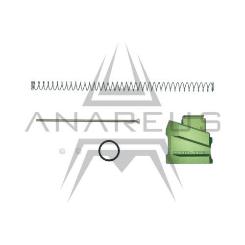 CTM Enlarged Aluminum Magazine Base Plate AAP-01 and G-Series - Green