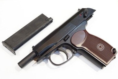 KSC Makarov MVK PM GBB Full Metal HW System 7, Version 2.0 - Black