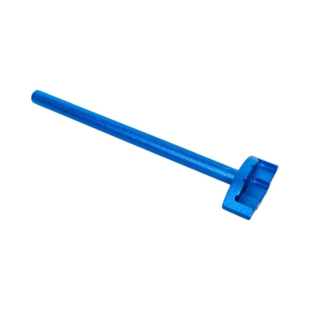 58820 AAP-01/C CNC Aluminium Guide Rod - Blue