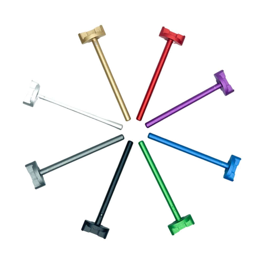 58821 AAP-01/C CNC Aluminium Guide Rod - Blue