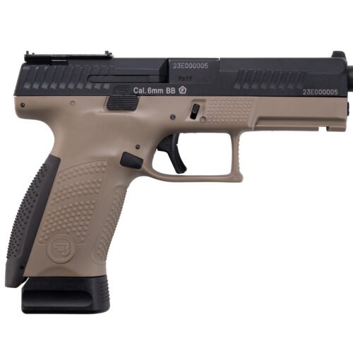 ASG CZ P-10C OR-OT CO2 Blowback, metal slide - Black/Tan