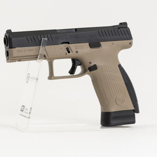 ASG CZ P-10C CO2 Blowback, metal slide - Black/Tan