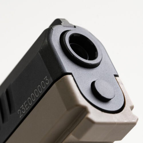 ASG CZ P-10C CO2 Blowback, metal slide - Black/Tan