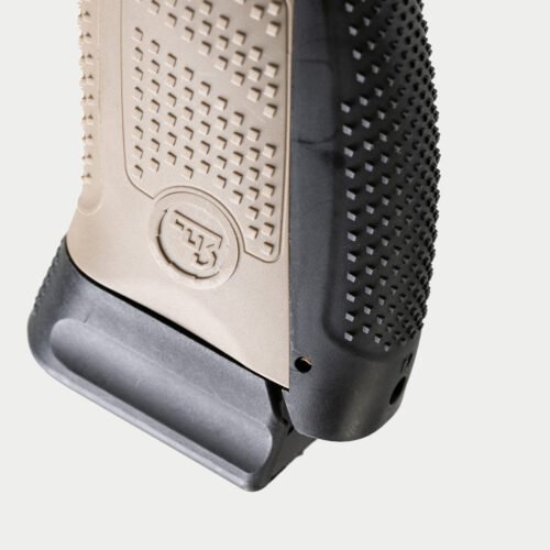 ASG CZ P-10C CO2 Blowback, metal slide - Black/Tan