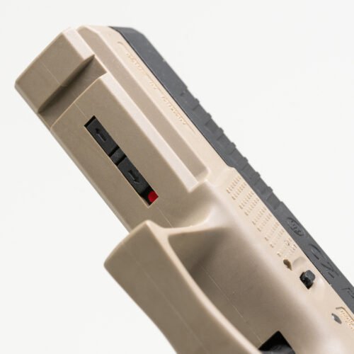 ASG CZ P-10C CO2 Blowback, metal slide - Black/Tan