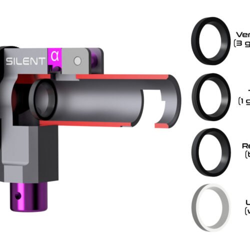 Silent Industries CNC hop-up chamber ALPHA M4/16 AEG/HPA