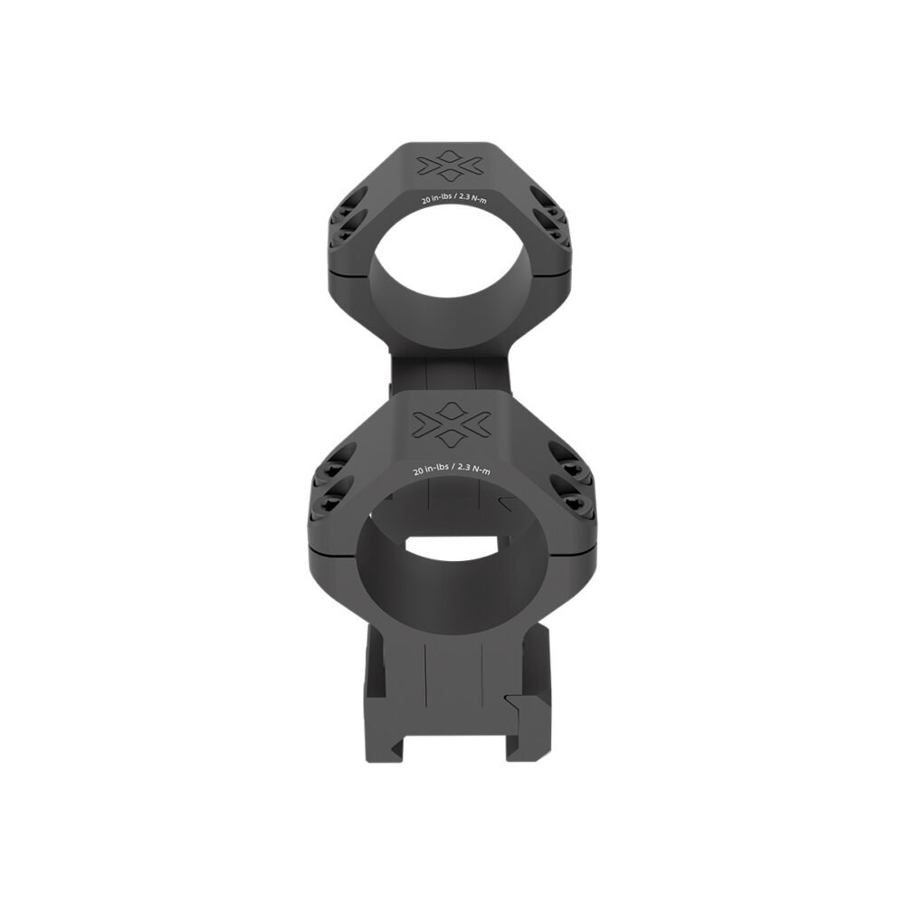 VO Cantilever Adjustable Mounting Rings for 30mm Riflescope - Black