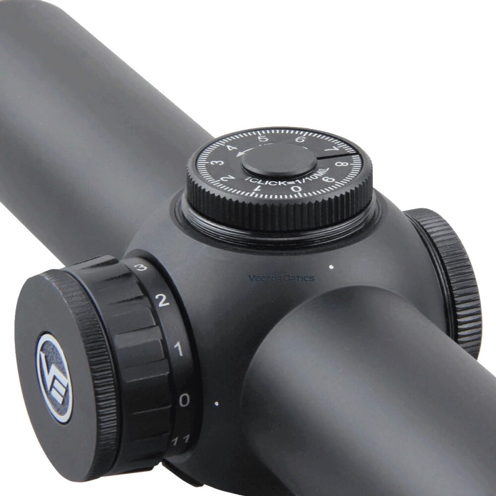 CONSTANTINE 1-8 x 24 FFP CTR LPVO Riflescope