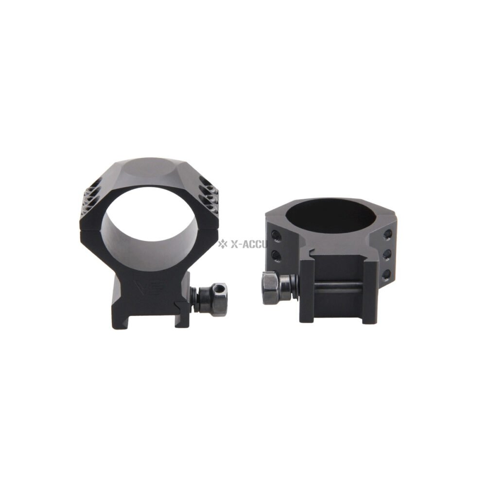 VO mounting rings X-ACCU for 34 mm riflescope, medium - Black