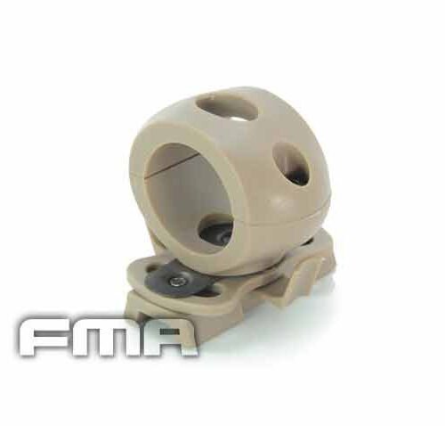 5909 FMA 25mm Flashlight Single Clamp ARC Mount - Tan