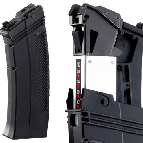 TM long magazine for Marui SAIGA-12 GBB, 90 BBs - Black