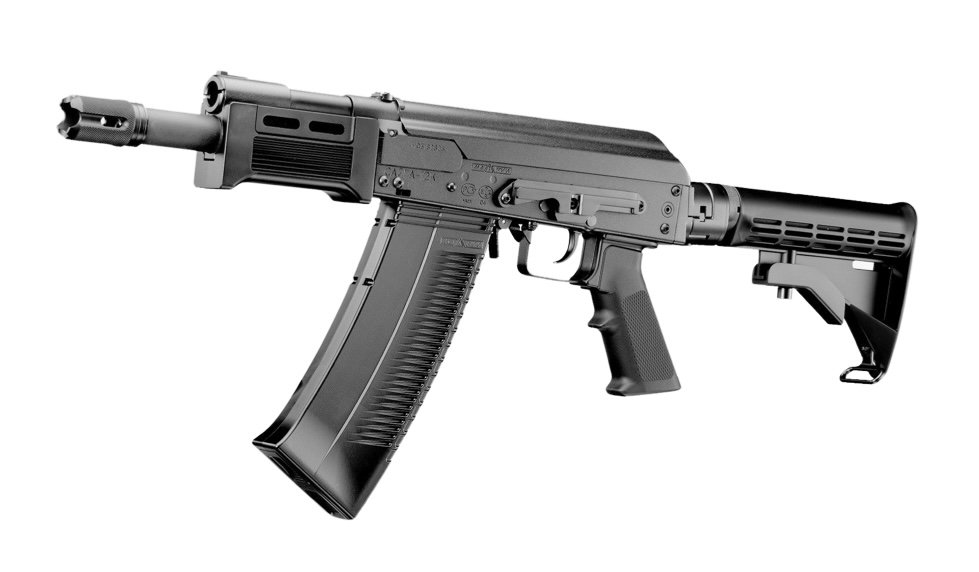 TM long magazine for Marui SAIGA-12 GBB, 90 BBs - Black