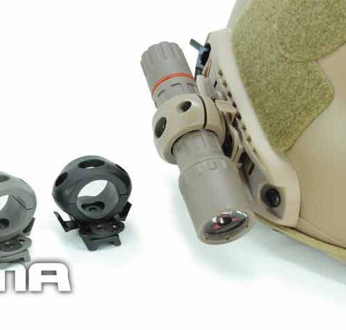 5910 FMA 25mm Flashlight Single Clamp ARC Mount - Tan