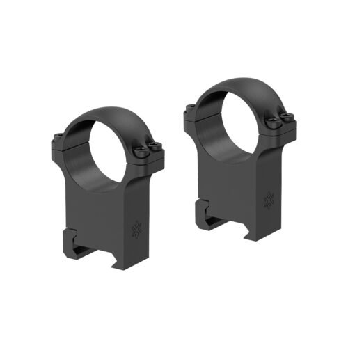 VO steel mounting rings 30mm, high - Black