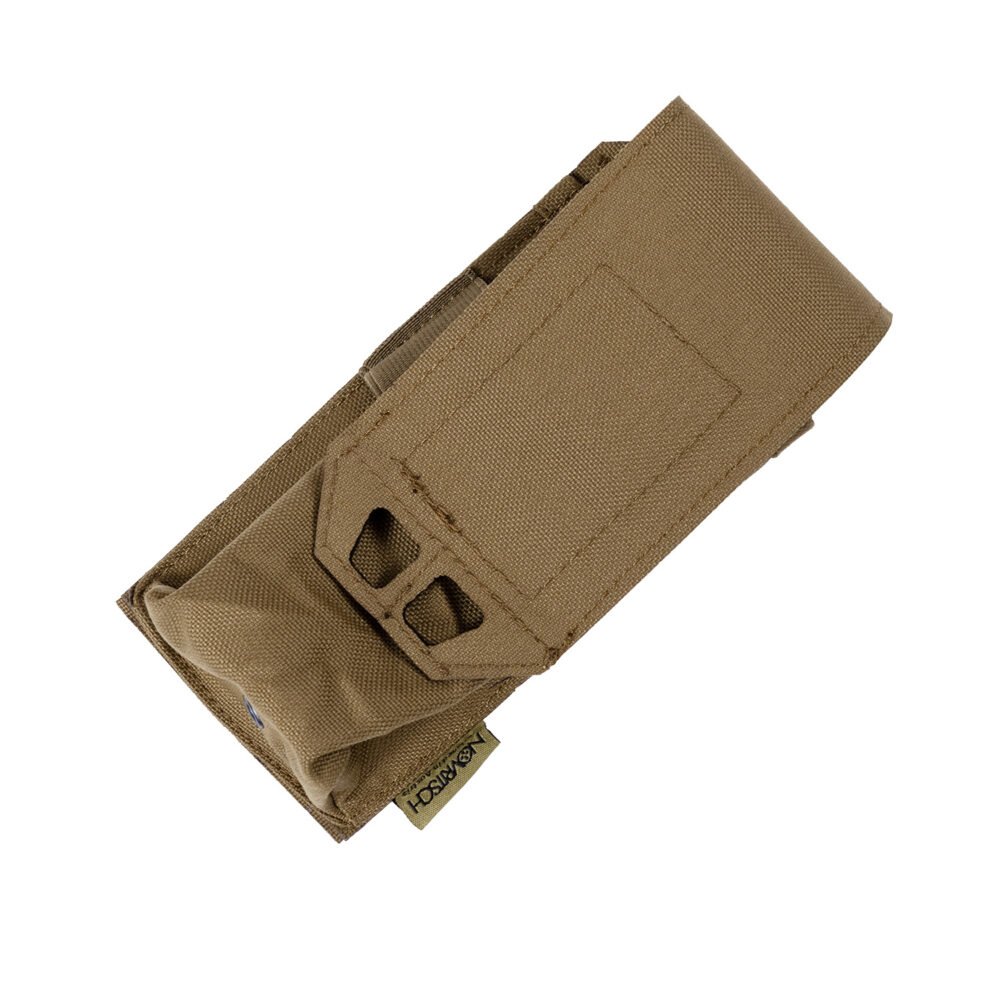Novritsch Covered Molle Pouch for Rifle magazines - Coyote