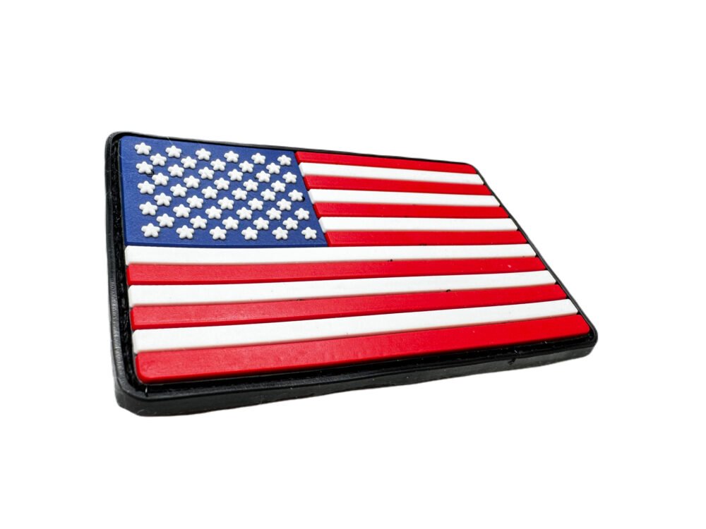 Patch PVC 3D USA flag