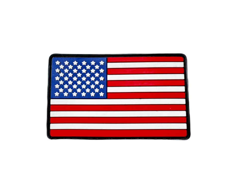 Patch PVC 3D USA flag