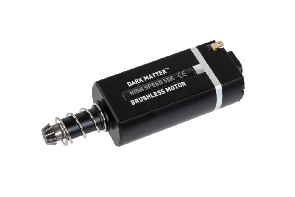 SA Brushless Motor Dark Matter(TM), 55000 rpm, SLIM type - Long shaft