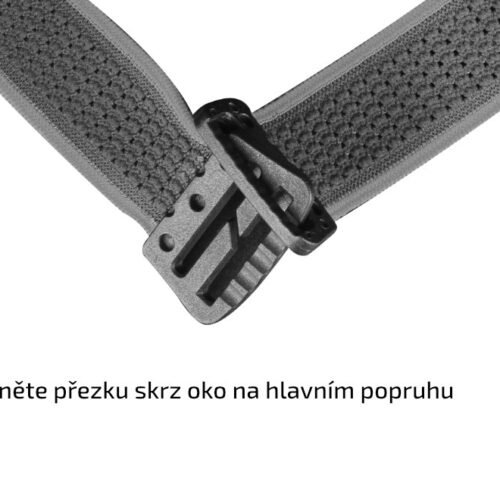 Sada černých popruhů AFH-02 pro čelovky Fenix