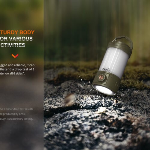 Rechargeable Lantern Fenix CL26R PRO - Olive Green